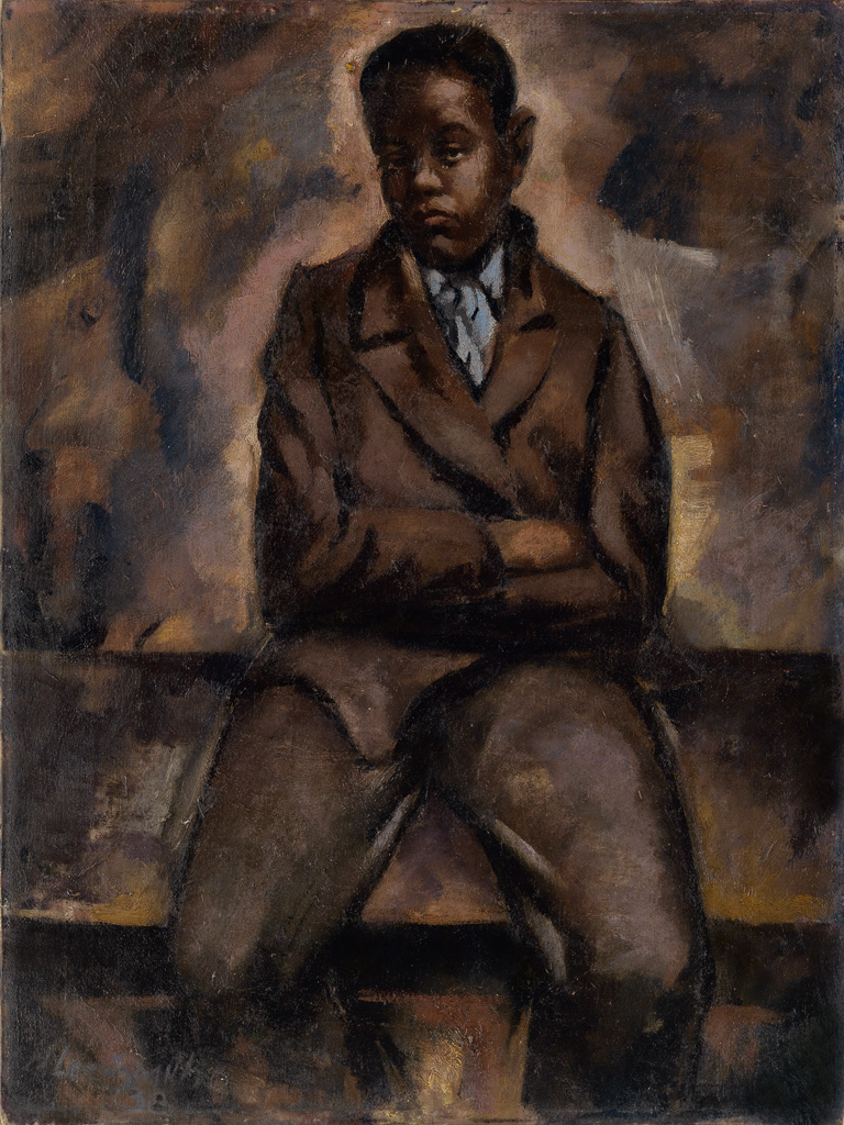 HUGHIE LEE-SMITH (1915 - 1999) Portrait of a Boy.
